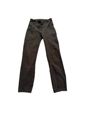Lululemon Time to Sweat Leggings Crop Women's 4 Olive Green